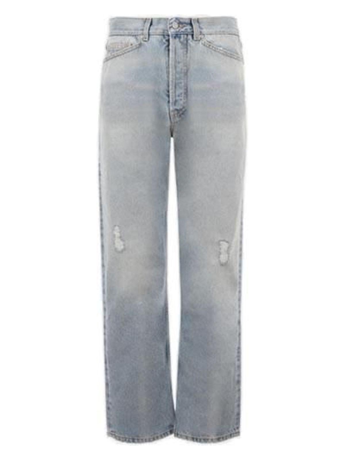 Palm Angels Monogram Loose Denim 5 Pocket Jeans