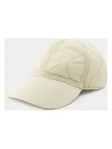 Burberry Quilted Cap in Beige