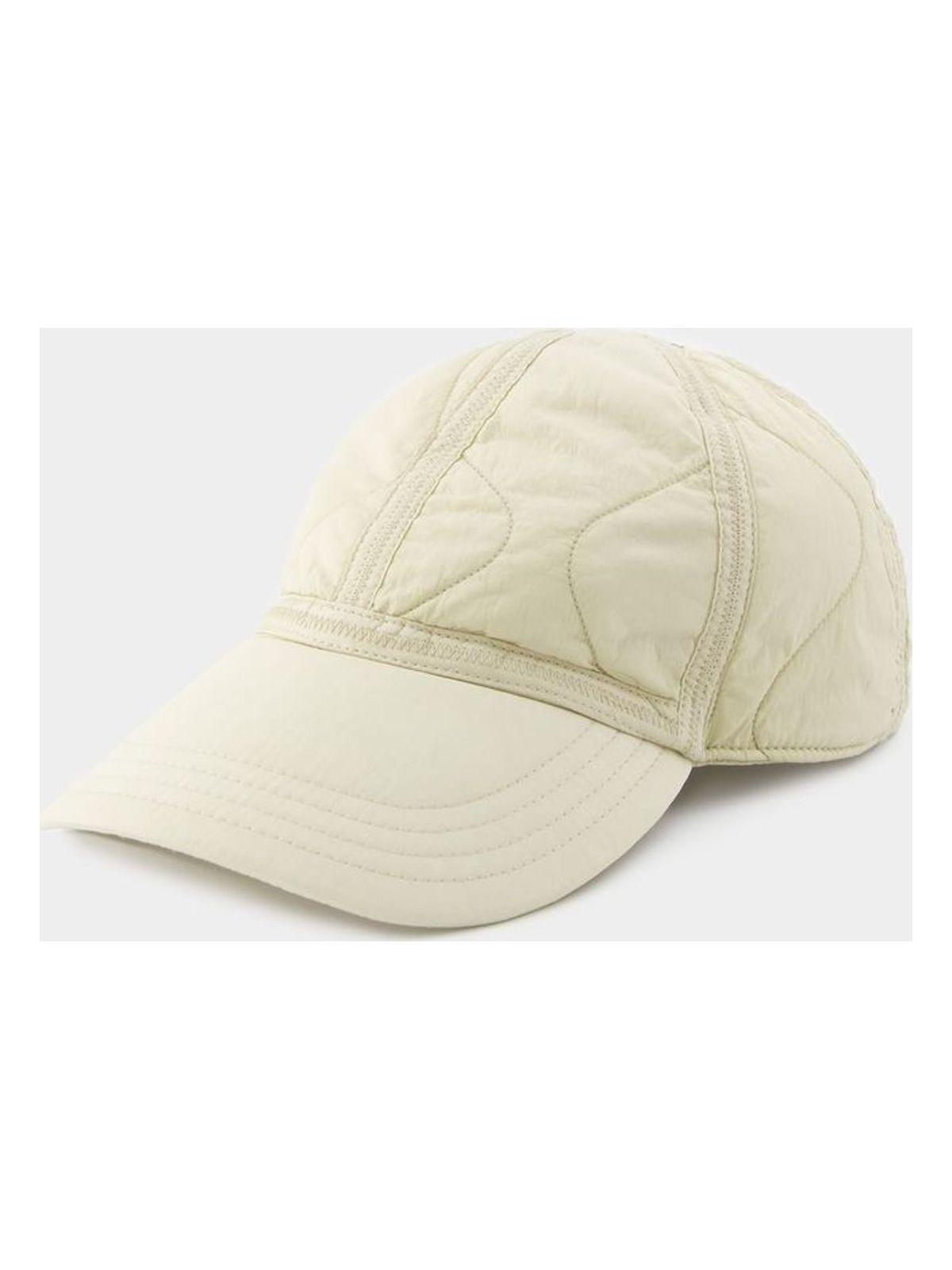 Burberry Quilted Cap in Beige