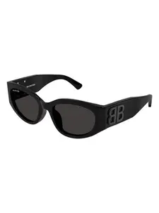 Women's Balenciaga Bb0324Sk 001 Sunglasses in Black