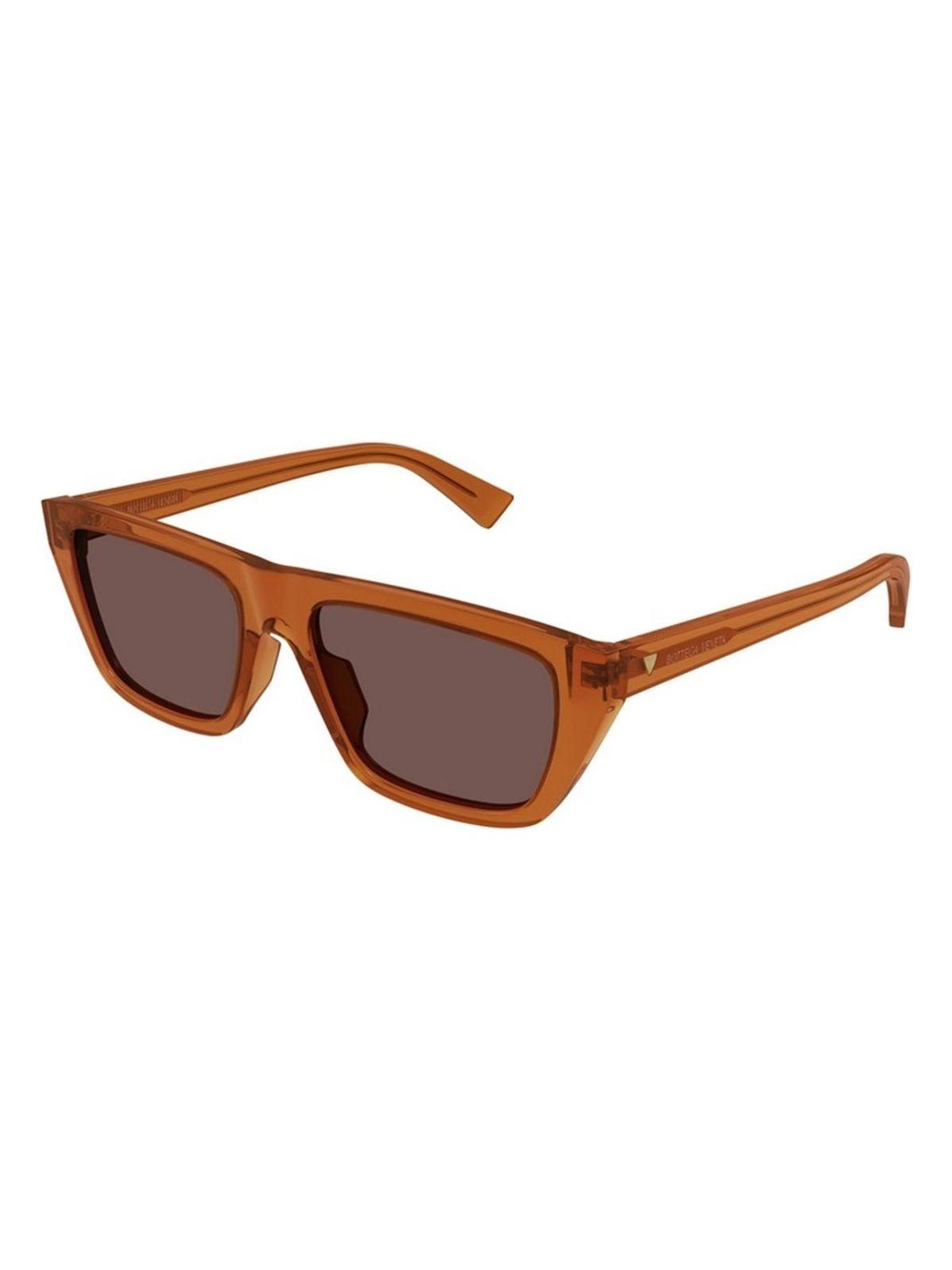 Women's Bottega Veneta Bv1291S 004 Sunglasses in Orange