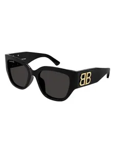 Women's Balenciaga Bb0323Sk 002 Sunglasses in Black