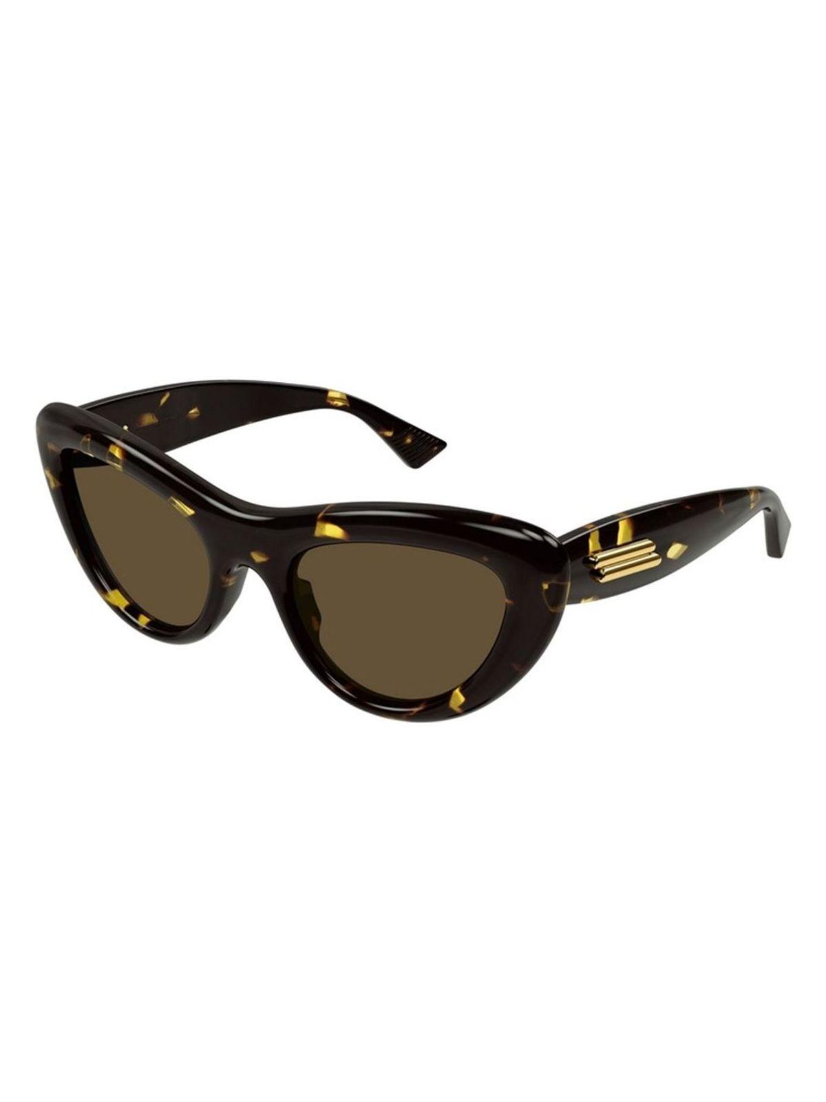Bottega Veneta Eyewear Bottega Veneta BV1282S 002 Sunglasses in Havana