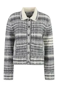 Thom Browne Checked Wood Jacket