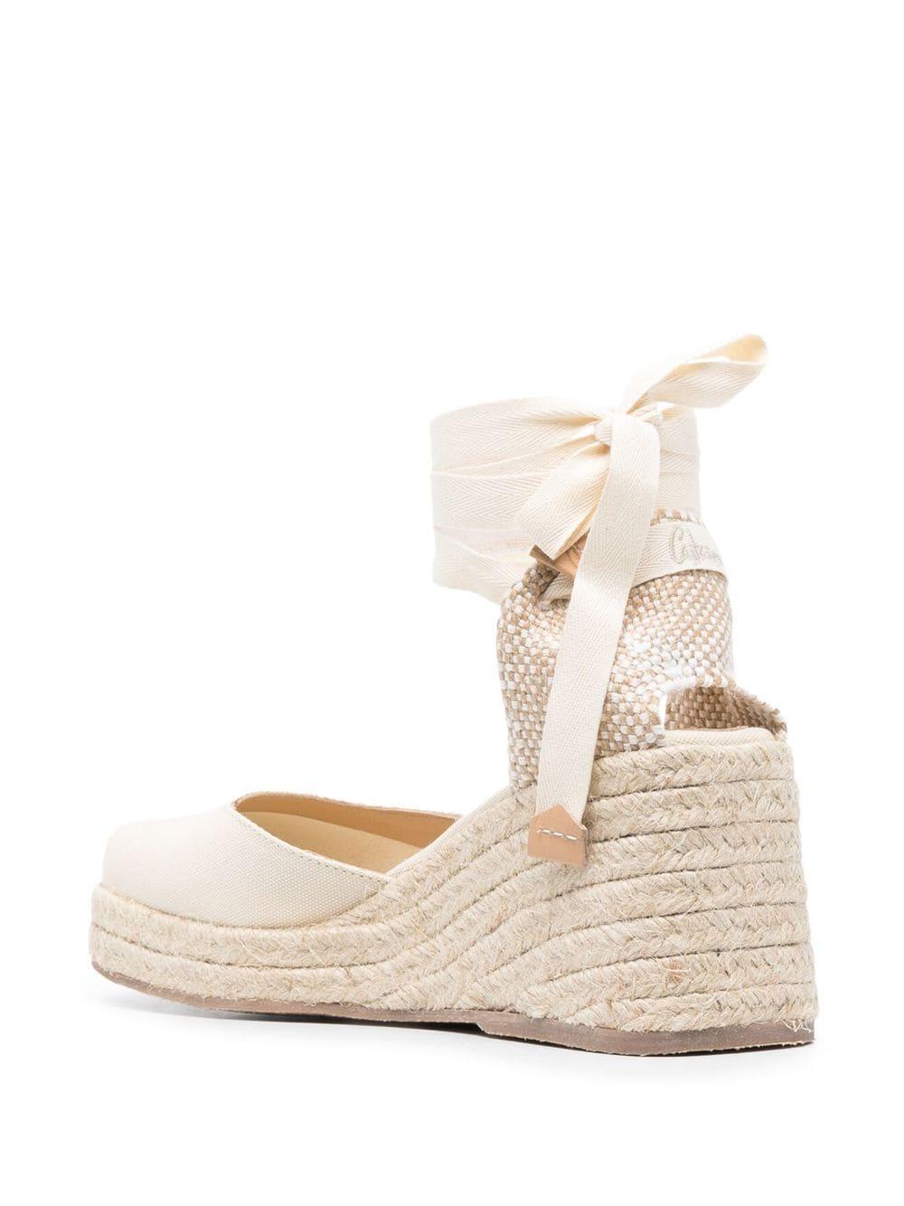 Castañer Castañer Tina Raffia Wedge Espadrilles