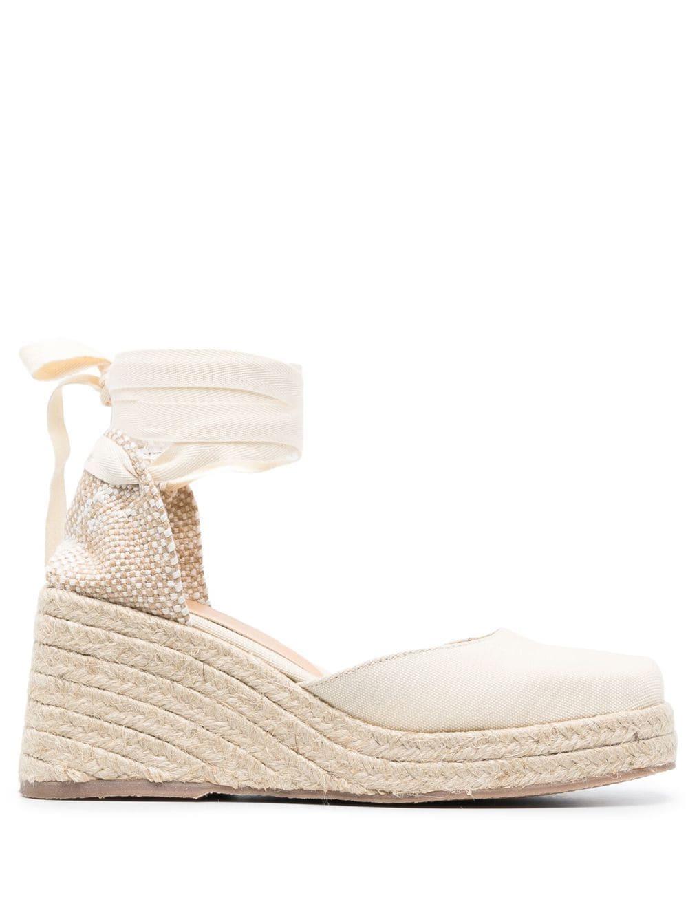 Castañer Castañer Tina Raffia Wedge Espadrilles