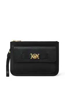 Versace Men's Medusa Biggie Clutch in Black