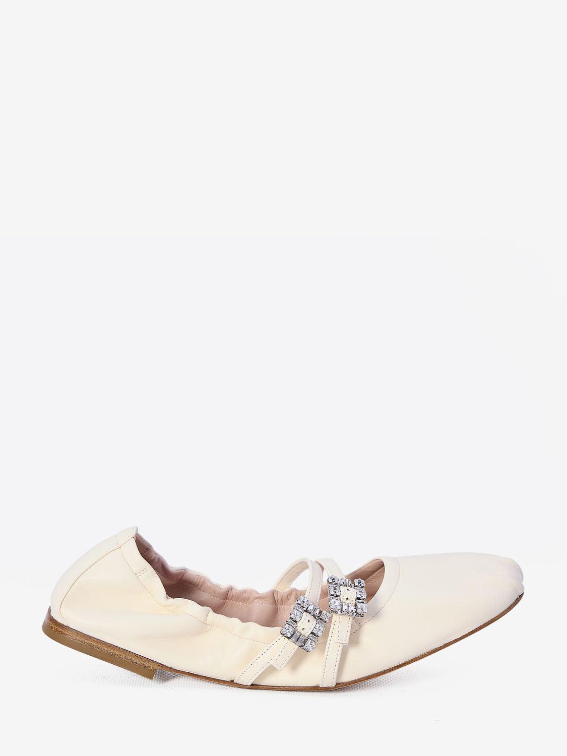Roger Vivier Strap Buckle Ballet Flats