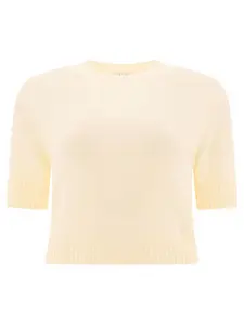 Jil Sander Women's Wool Sweater in White