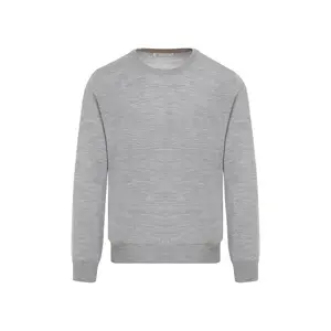 Brunello Cucinelli Men's Wool And Cashmere Sweater in Grey