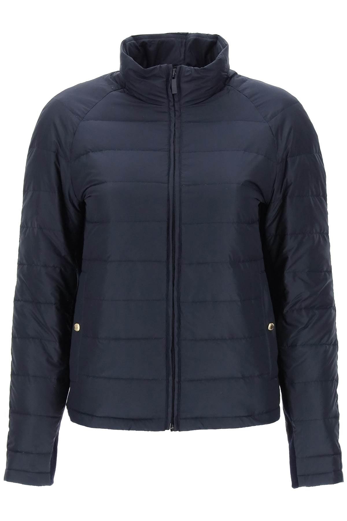 Thom Browne Men's Techno-Nylon Down Jacket in Blue