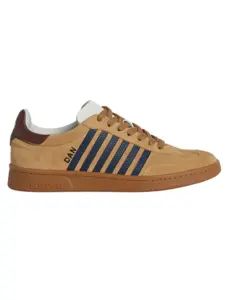 Dsquared2 Men's Boxer Sneakers in Beige