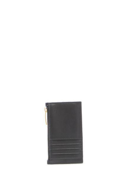 Bottega Veneta Women's Zipped Cardcase in Black