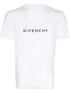 Givenchy Slim Fit Logo T-shirt White