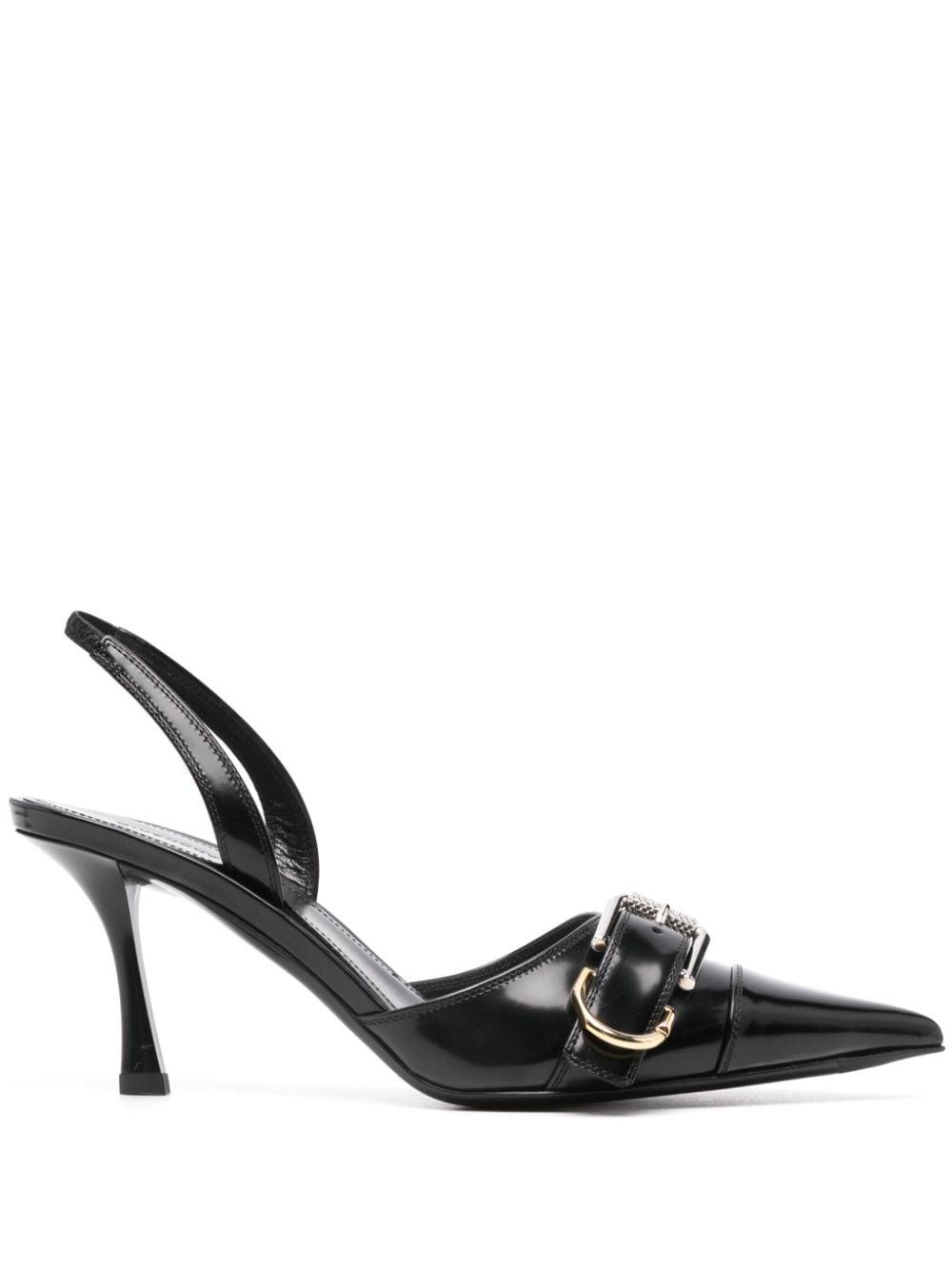 Givenchy Women's Voyou Leather Pumps in Black