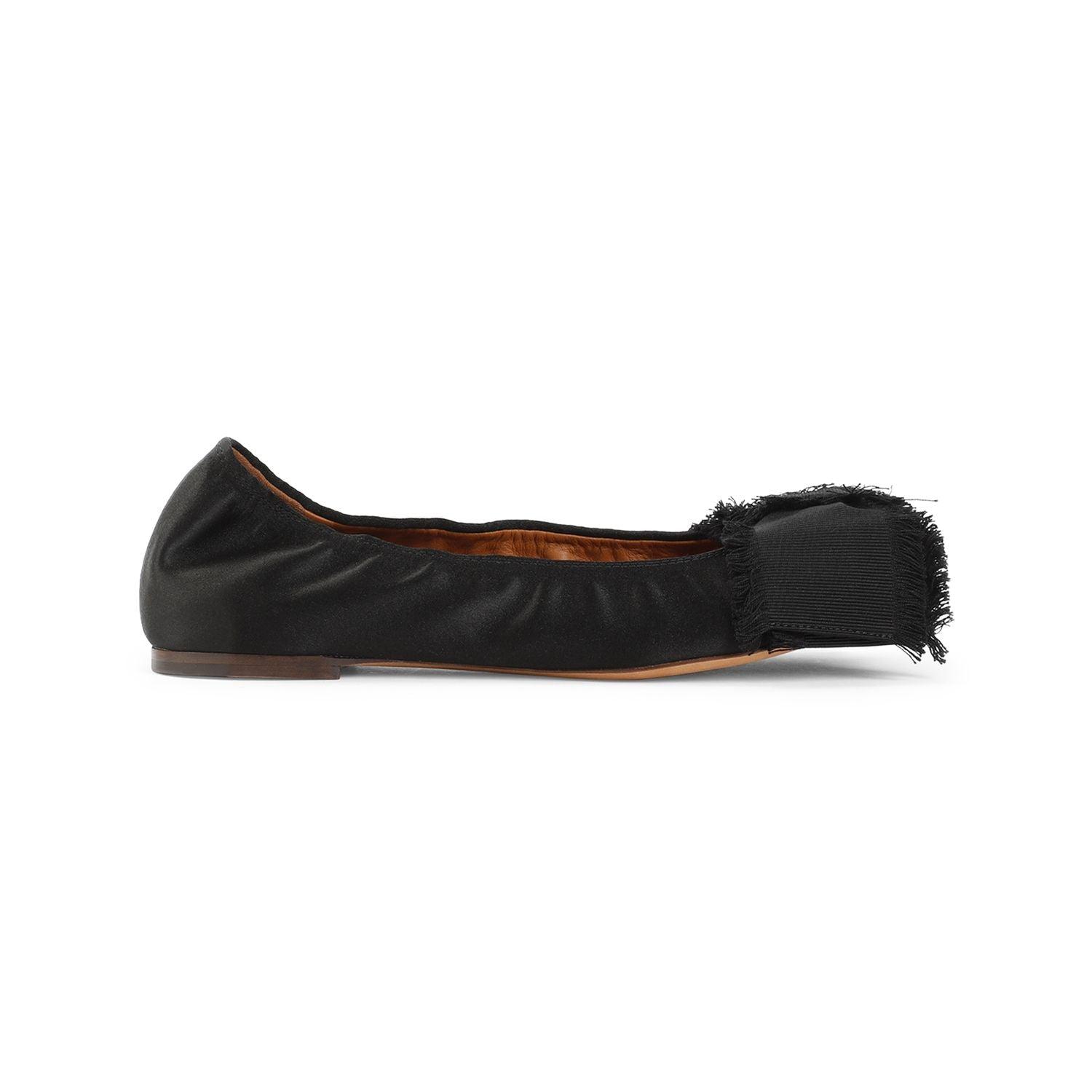 Lanvin Bow Detailed Ballet Flats