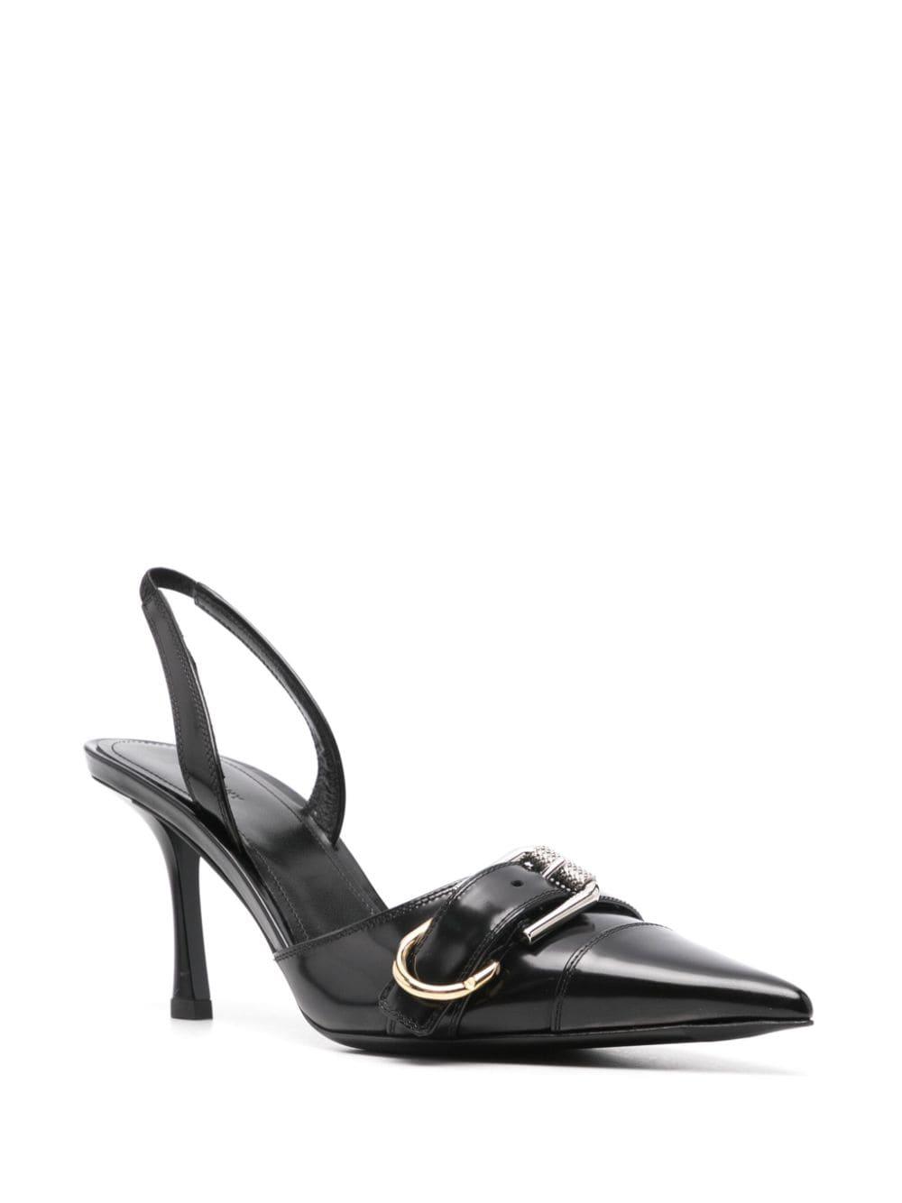 Givenchy Women's Voyou Leather Pumps in Black
