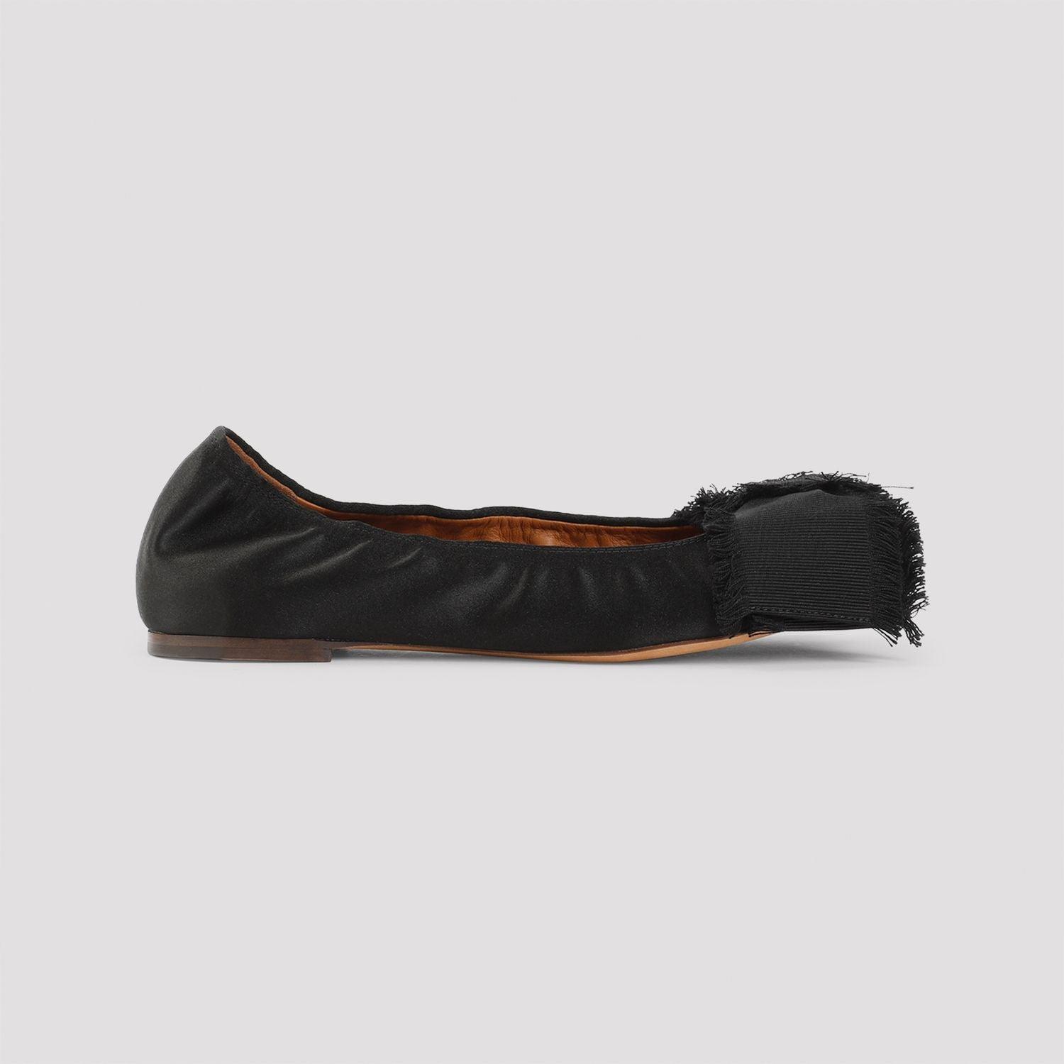 Lanvin Bow Detailed Ballet Flats