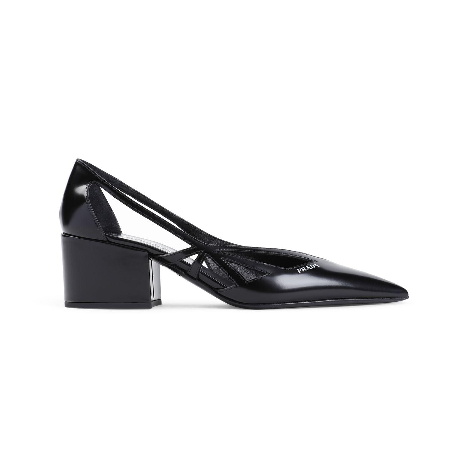 Prada Women's Leather Pumps in Black