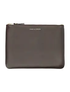 Comme Des Garçons Wallet Comme Des Garçons Wallet Classic Leather Pouch in Brown