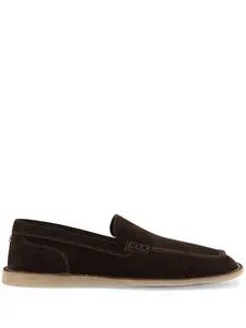 Dolce & Gabbana Men's Suede Loafer in Buff