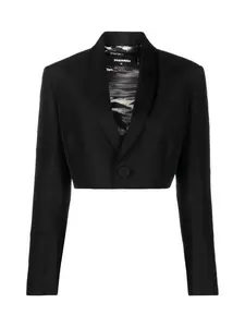 Dsquared2 Women's Spencer Cropped Blazer in Black
