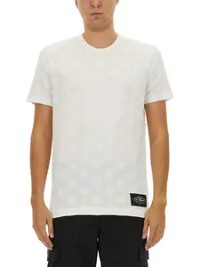 Dolce & Gabbana Men's Cotton T-Shirt in Black and White