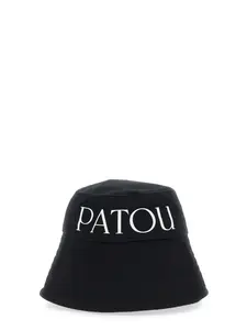 Patou Women's Cappello Bucket in White and Black