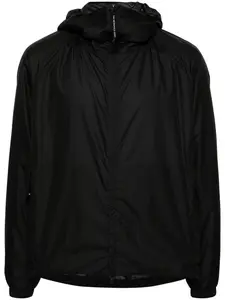 C.p. Company Men's Hooded Jacket in Black