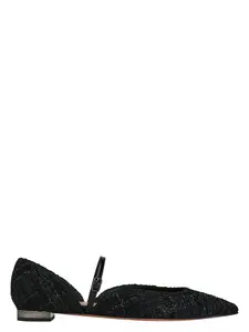 Aquazzura Women's Bellezza Flat in Black