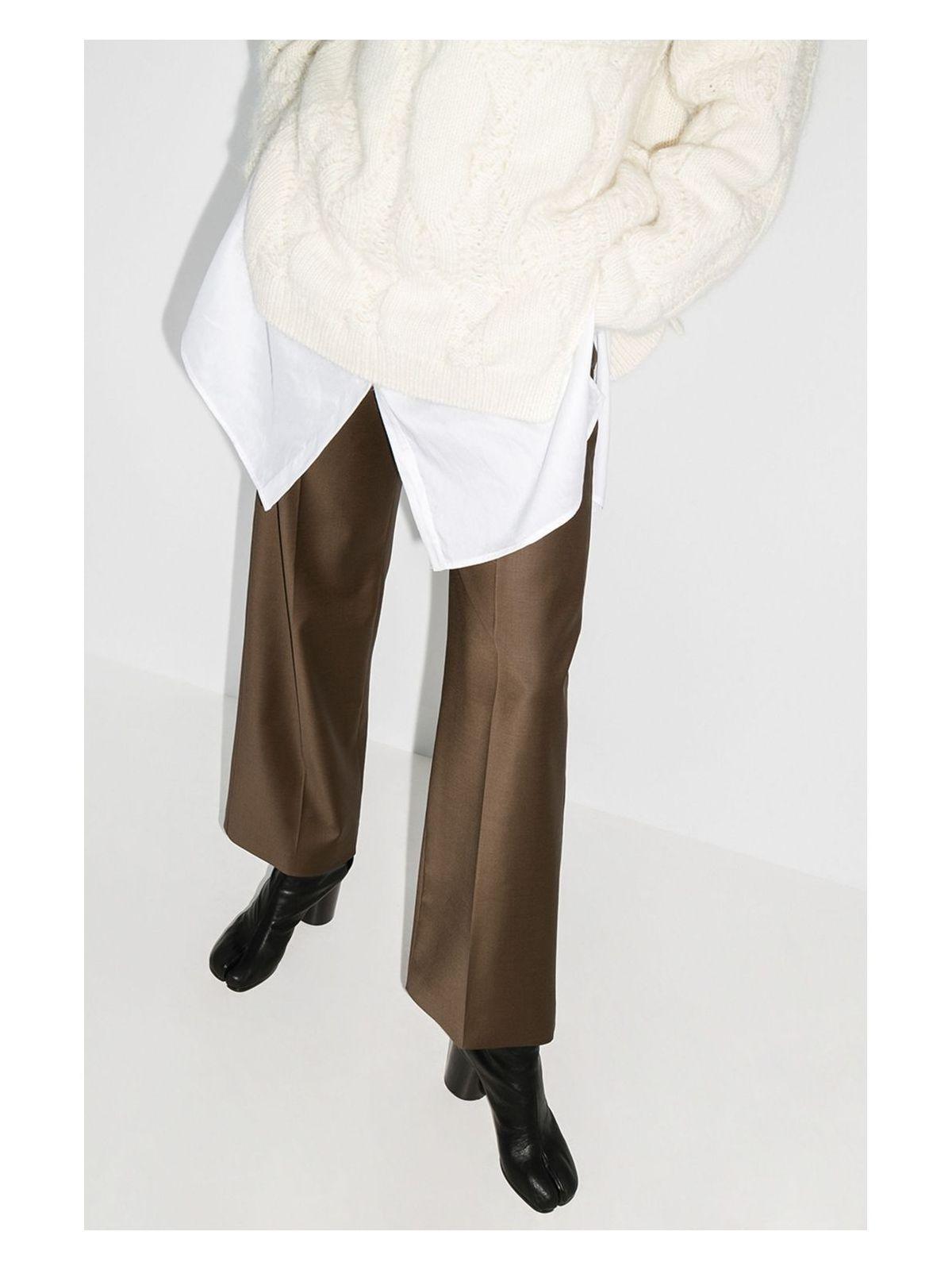 Maison Margiela Women's Tabi Ankle Boots H80 in Black