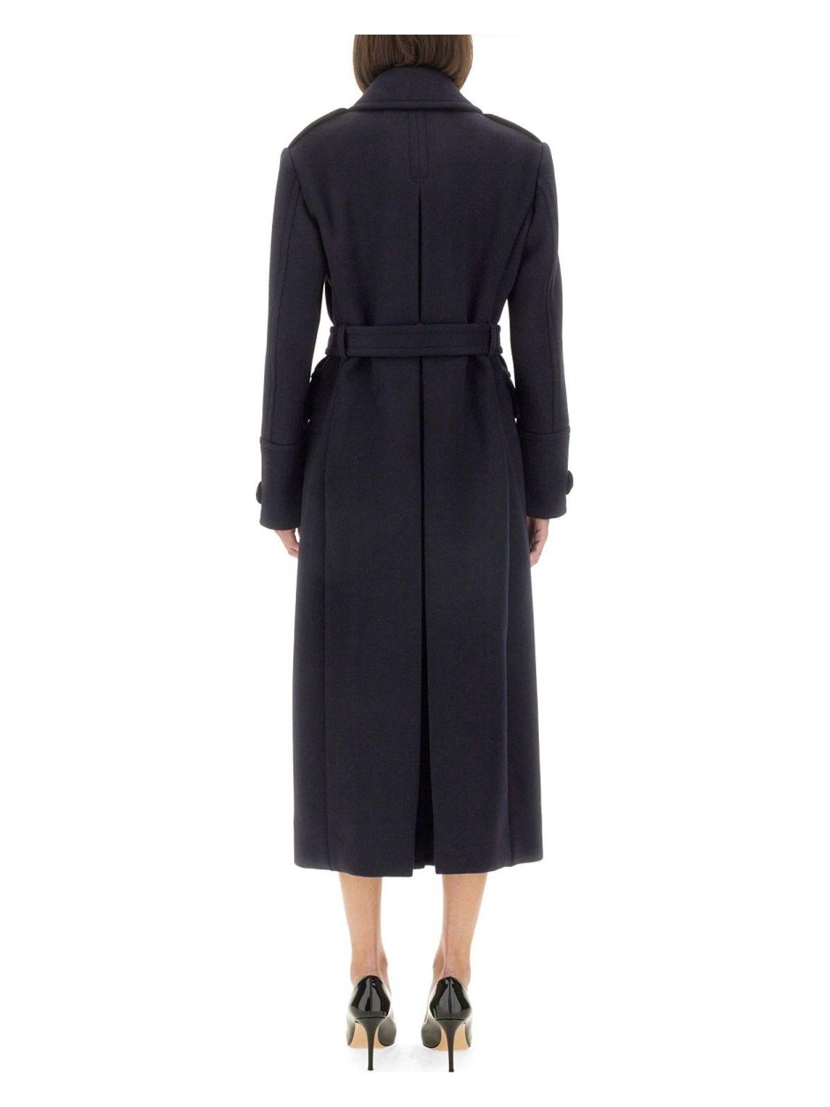 Tom Ford Women's Double-Breasted Coat in Blue