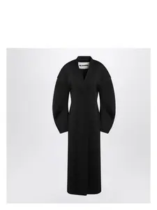 Jil Sander Women's Coat in Black