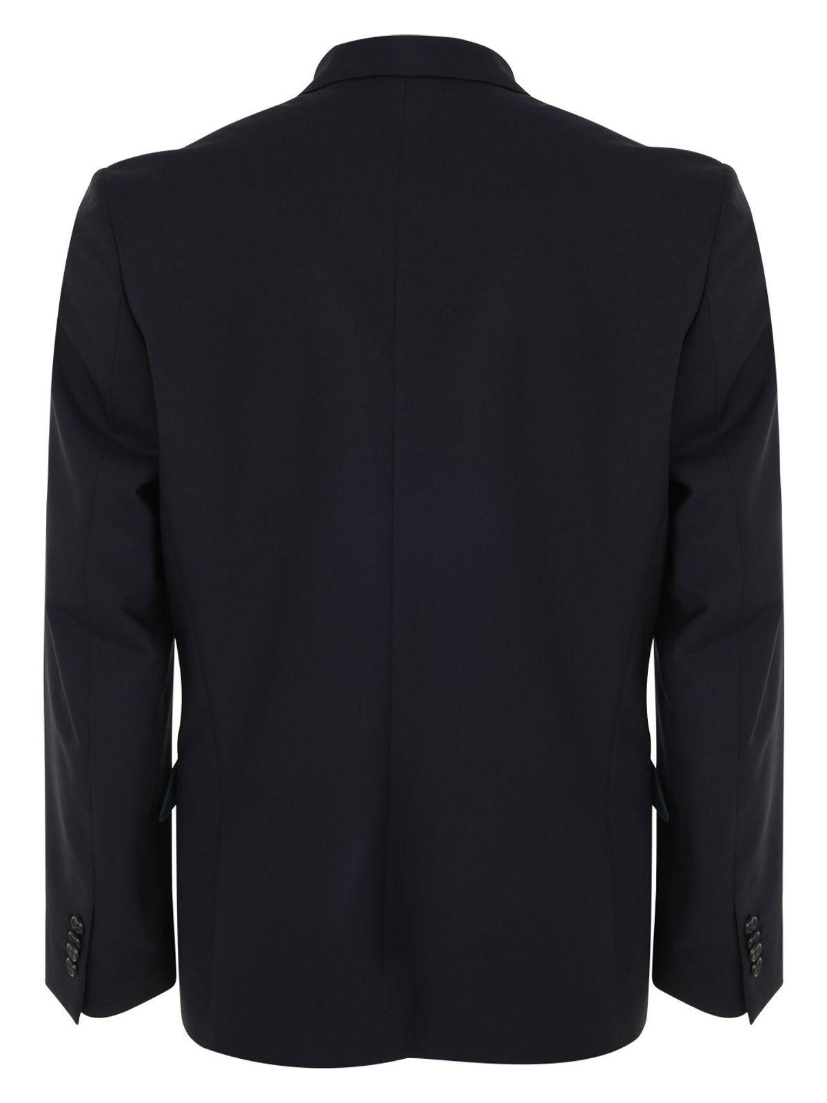 Paul Smith Men's Tailored Fit 2 Btn Jacket in Blue