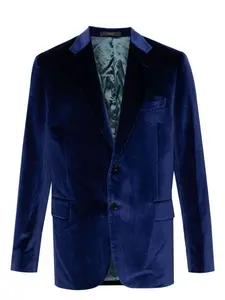 Paul Smith Men's Tailored Fit Two Buttons Jacket in Blue