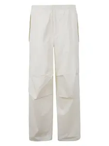 Jil Sander Loose Fit Trousers in White