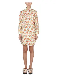 Marni Women's Shirt Dress With Floral Pattern