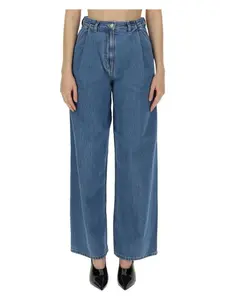 Givenchy Women's Oversize Jeans in Denim