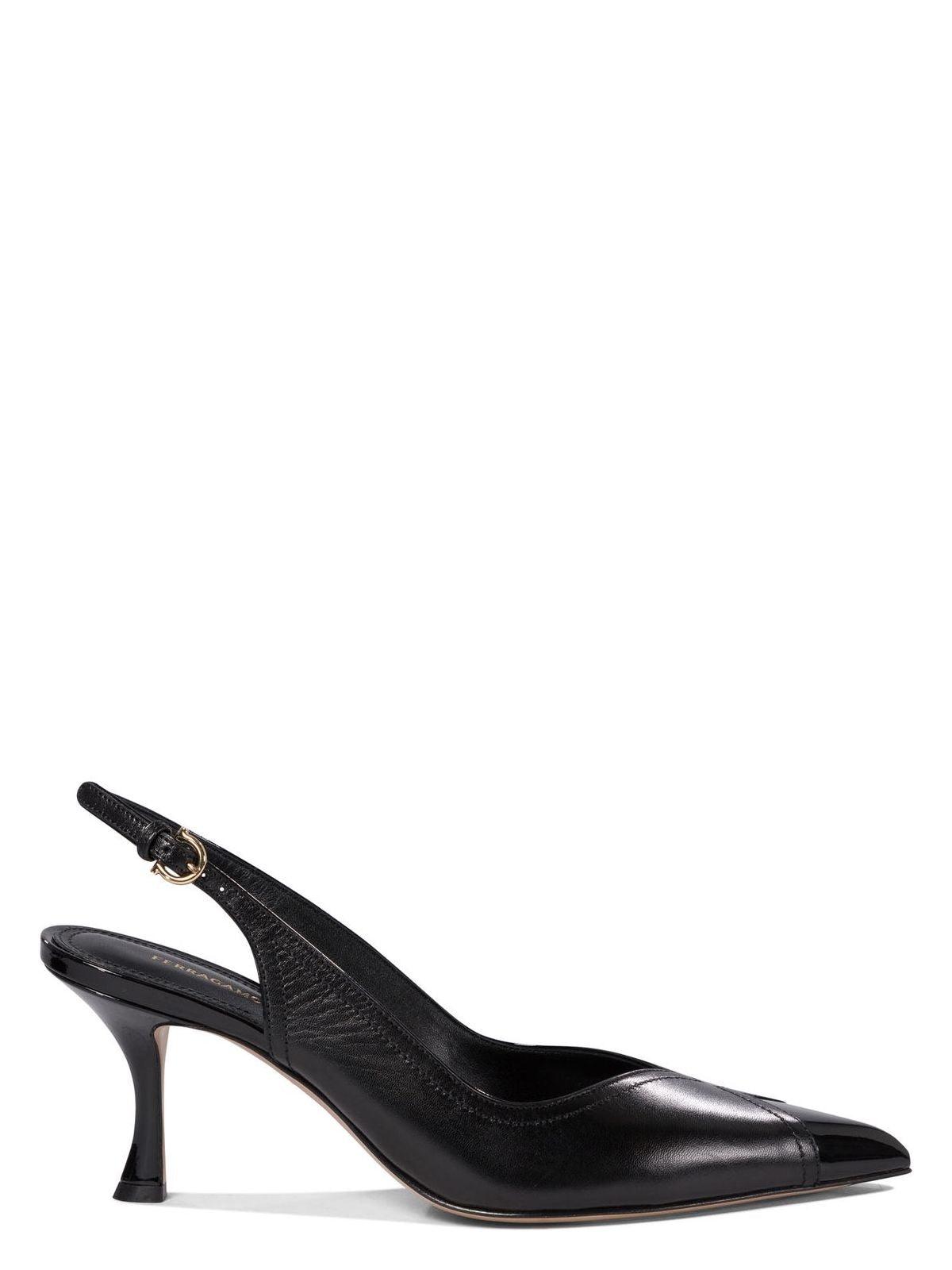 Ferragamo Women's Heeled Shoes in Black