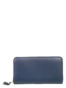Comme Des GarÃ§ons Wallet Comme Des Garçons Wallet Women's Classic Leather Line A Wallet in Blue