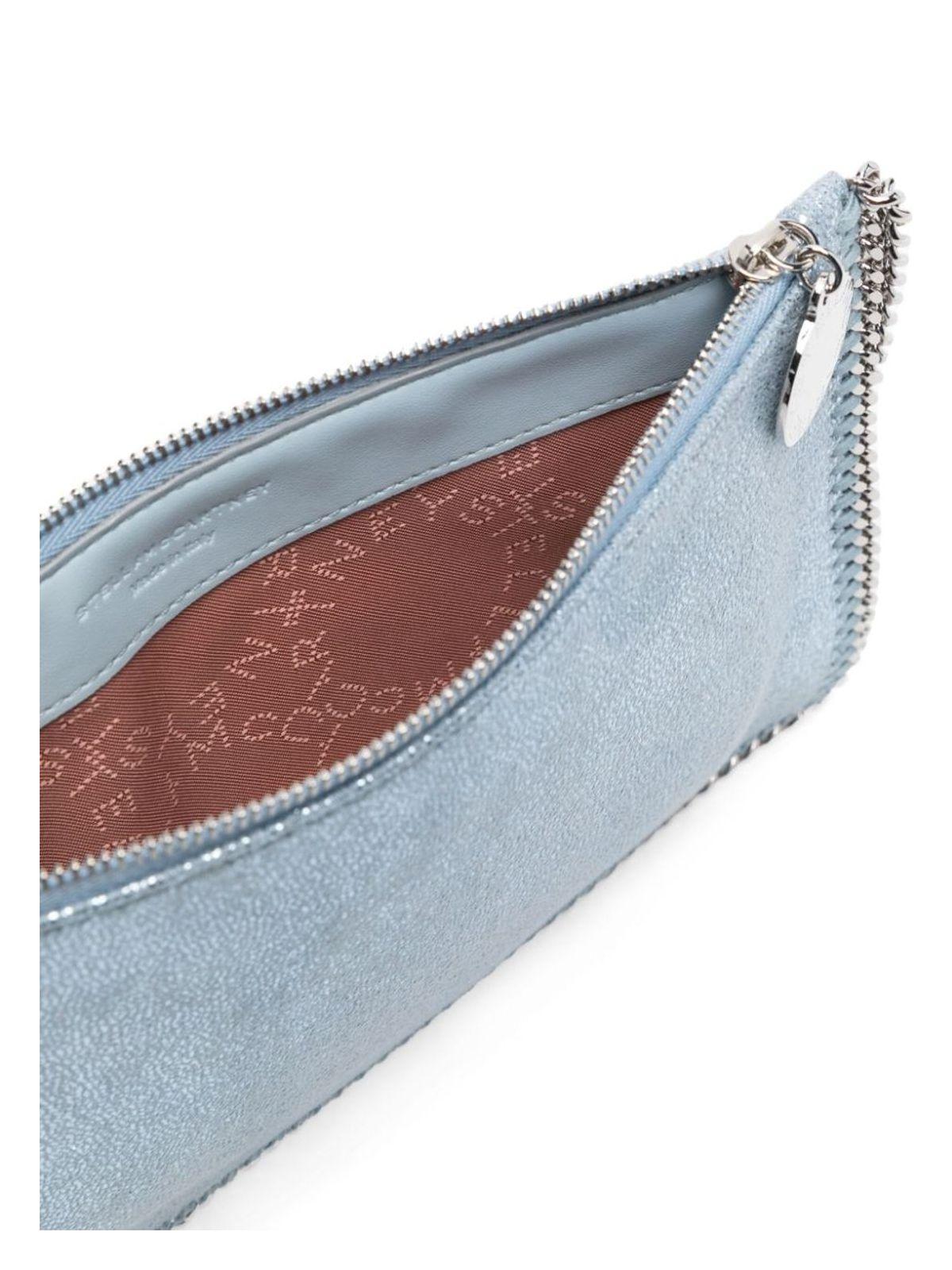 Stella McCartney Women's Falabella Clutch in Clear Blue