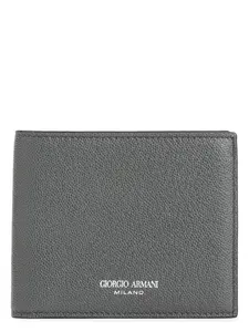 Giorgio Armani Men's Bi-Fold Wallet in Green