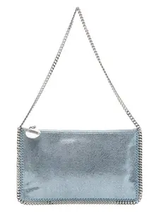 Stella McCartney Women's Falabella Clutch in Clear Blue