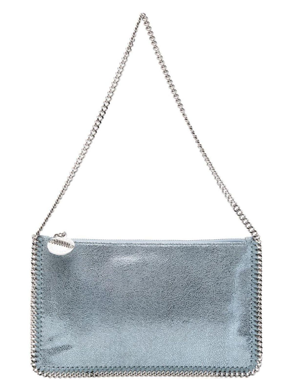 Stella McCartney Women's Falabella Clutch in Clear Blue