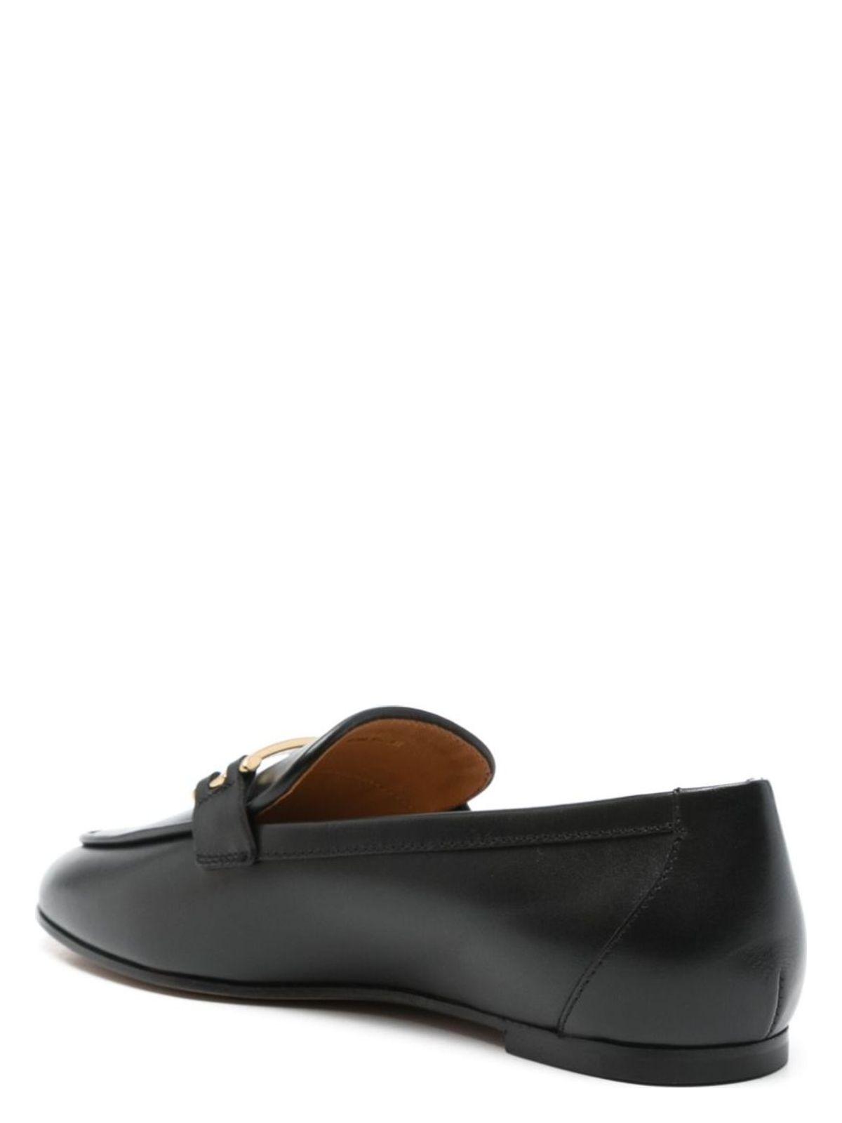 Tod's Women's Leather Loafers in Black
