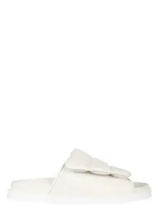 Gia Borghini Gia 3 Puffy Sandals in Ivory