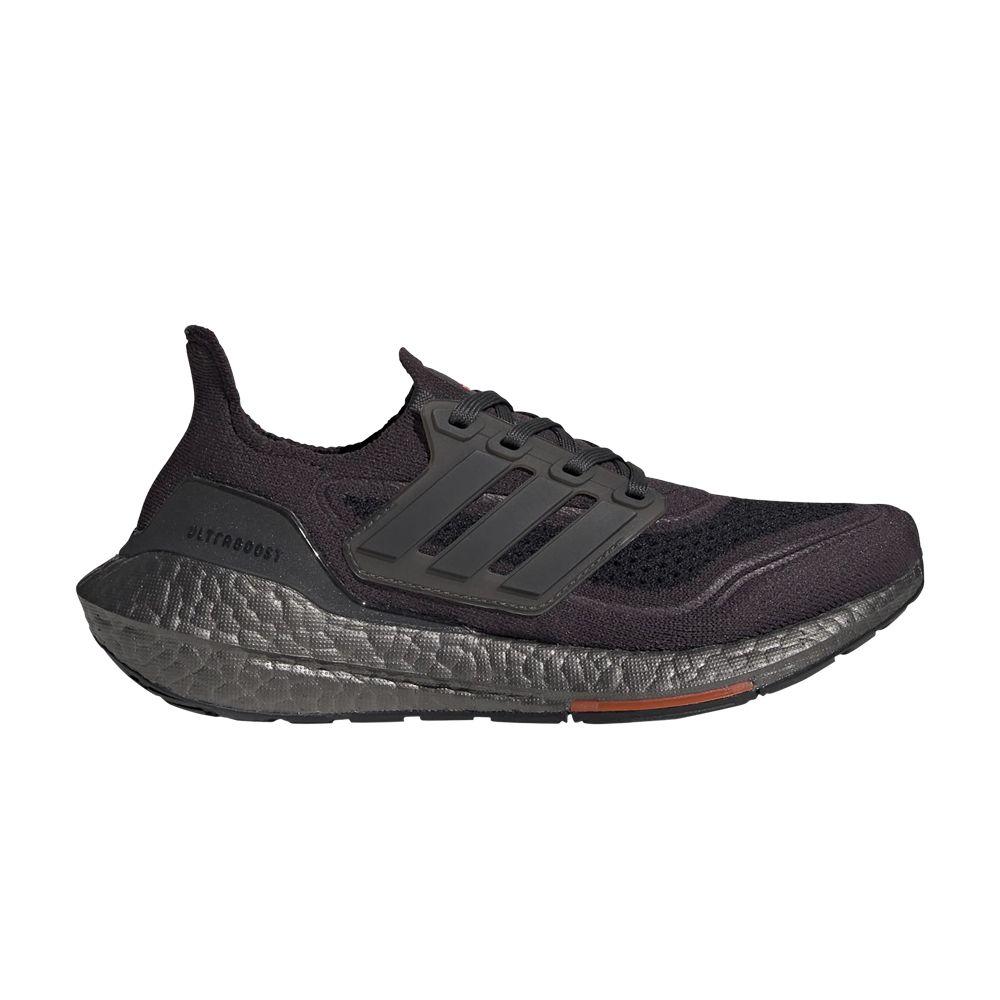 adidas UltraBoost 21 J 'Carbon Solar Red'