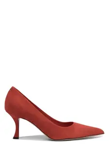Ferragamo Women's Heeled Shoes in Red