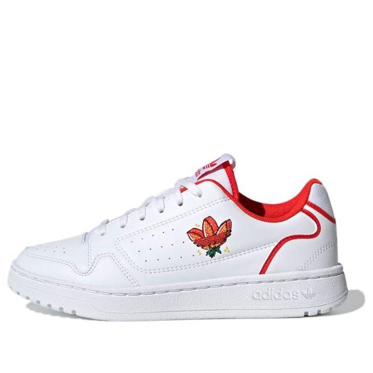 adidas originals NY 90 J 'White Red'
