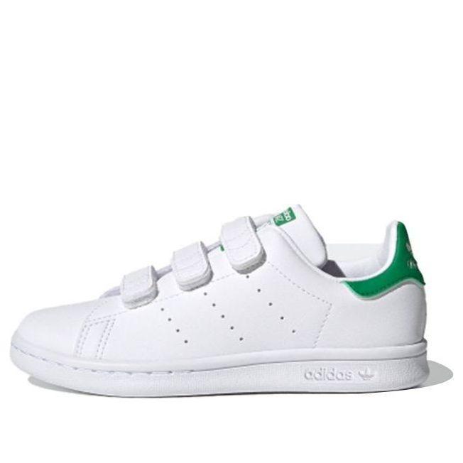 adidas Stan Smith Strap Cloud White Green